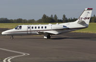 CS-DHM @ EGSH - Arriving at SaxonAir. - by Matt Varley