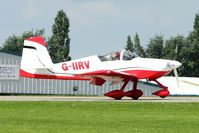 G-IIRV @ EGBK - 2011 Watson DS (Vans) RV-7A, c/n: LAA 323-15074 - by Terry Fletcher