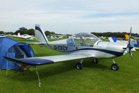 G-CECY @ EGBK - at the at the LAA Rally 2012, Sywell - by Chris Hall