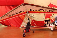 G-CGXC @ EGBK - 2011 FLYLIGHT AIRSPORTS LTD FLYLIGHT DRAGONFLY, c/n: 068 - by Terry Fletcher