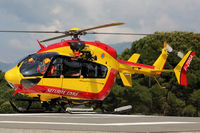 F-ZBQA @ LFKC - Helicopter spot at Calvi hospital - by BTT