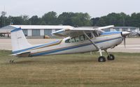 N4013 @ KOSH - Cessna 180J - by Mark Pasqualino