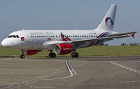 D-ASTA @ EGSH - Fresh out of spray in Gambia Bird Airlines Livery. - by Matt Varley