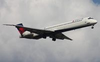 N914DN @ DTW - Delta MD-90 - by Florida Metal