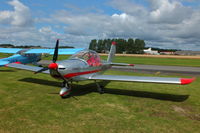 G-CENW @ EGBR - At the Real Aeroplane Club's Wings & Wheels fly-in, Breighton - by Chris Hall