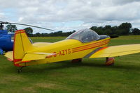 G-AZYS @ EGBR - At the Real Aeroplane Club's Wings & Wheels fly-in, Breighton - by Chris Hall