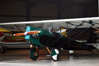 G-CCKR @ EGHP - This beauty was peeking out of the hanger at the Vintage Fly-in Sept '12. - by Noel Kearney
