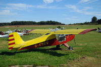 G-CDEV @ EGHP - Photographed at the Popham Vintage Fly-in Sept '12. - by Noel Kearney