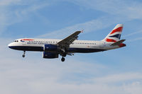 G-EUYC @ EGLL - Seen landing Rwy 27R at Heathrow Apt. - by Noel Kearney