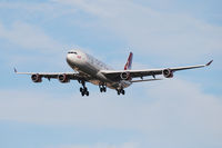 G-VELD @ EGLL - Seen landing Rwy 27R at Heathrow Apt. - by Noel Kearney