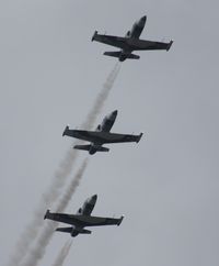 N136EM @ TIX - Black Diamond Jet Team - by Florida Metal