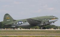 N78774 @ KOSH - Curtis Wright C-46F - by Mark Pasqualino