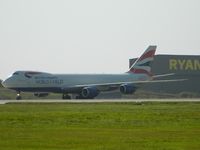 G-GSSF @ EGSS - Global Supply Systems (British Airways World Cargo) Boeing 747-800 at London Stansted - by FinlayCox143