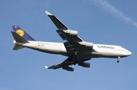 D-ABVB @ MCO - Lufthansa 747-400 - by Florida Metal