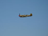 N85104 @ CMA - Curtiss-Wright/Maloney P-40N KITTIHAWK IV, Allison V-1710-81 1,360 Hp, another overflight 26 - by Doug Robertson