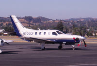 N700CF @ CCR - Resident. Right side view. - by Bill Larkins