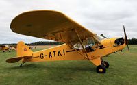 G-ATKI @ EGHP - Ex: NC70536 > N70536 > G-ATYK - Originally owned to a Trustee of, Felthorpe Flying Club in October 1965 and currently in private hands since September 2012. - by Clive Glaister