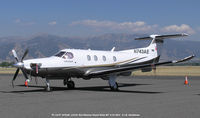 N743AE @ BTM - At Butte MT. - by J.G. Handelman