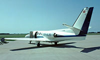 OY-AJV @ EKRK - Cessna Citation [500-0279] Roskilde~OY 07/06/1982 - by Ray Barber