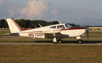 N5705P @ KOSH - Piper PA-24-250 - by Mark Pasqualino