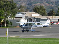 N6261S @ SZP - 1967 Cessna 150G, Continental O-200 100 Hp, landing roll Rwy 22 - by Doug Robertson