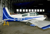 G-BDFY - undergoing maintenance in the Kirknewton hangar - by Joop de Groot