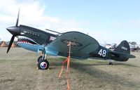 N1226N @ KOSH - Curtiss Wright P-40N