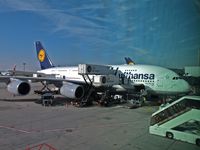 D-AIMG - Wien A-380 @ Frankfurt Airport - by gbmax