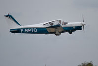 F-BPTO @ EGJB - Tucking up the gear on departure from Guernsey - by alanh