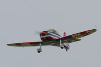 G-DAVM @ EGJA - Crossing the finish at the head of the field in the 2012 Schneider Trophy race - by alanh