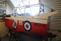 WG419 @ EGBK - Cockpit section preserved in the Sywell Aviation Museum, served with 4 BFTS and 6 RFTS at Sywell - by Chris Hall