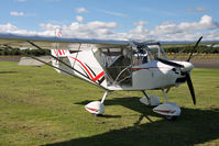 G-FRNK @ X5ES - Skyranger 912 2(2), Great North Fly-In, Eshott Airfield UK, September 2012. - by Malcolm Clarke