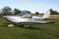 G-OTYE @ X5ES - Aerotechnik EV-97 Eurostar, Great North Fly-In, Eshott Airfield UK, September 2012. - by Malcolm Clarke