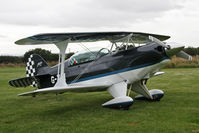 G-ZIII @ X5FB - Christen Pitts S-2B. Wildcats team member at Fishburn Airfield for re-fuelling, September 2012. - by Malcolm Clarke