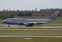 B-18211 @ LOWW - China Airlines Boeing 747 - by Andreas Ranner