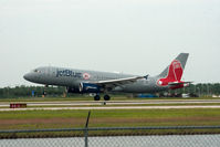 N605JB @ RSW - Red Sox Jet Blue landing at Fort Myers - by Mauricio Morro
