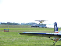 G-BPCF @ EHTX - Texel Air Show ; O'Briens Flying Circus , Truck Top Landing - by Henk Geerlings