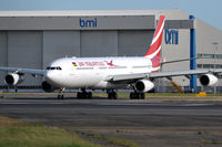 3B-NBI @ EGLL - Air Mauritius - by Martin Nimmervoll