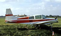 N3786Z @ EDFE - American Aviation AA-5 Traveler [AA5-0287] Eglesbach~D 02/05/1981 - by Ray Barber