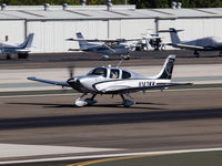 N143WW @ KSMO - N143WW performing a high-speed taxi on RWY 21 - by Torsten Hoff