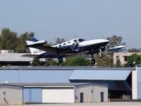 N421MC @ KSMO - N421MC departing from RWY 03 - by Torsten Hoff