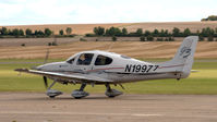 N199ZZ @ EGSU - 1. N199ZZ departing Duxford Airfield. - by Eric.Fishwick