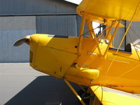 N5994M @ SZP - 1942 De Havilland DH-82C TIGER MOTH, De Havilland GIPSY MAJOR 142 Hp inverted in-line, engine oil tank fill - by Doug Robertson