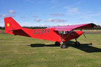 G-CDTY @ X5ES - Savannah Jabiru(5), Great North Fly-In, Eshott Airfield UK, September 2012. - by Malcolm Clarke