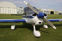 G-CCWM @ X5FB - Robin DR-400-180 Regent, Fishburn Airfield UK, September 2012. - by Malcolm Clarke