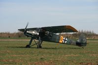 G-BZOB @ EGBT - Originally and currently in private hands. - In the colours of the, Luftwaffe. - by Clive Glaister