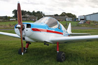 G-ATPV @ X5ES - Gardan GY-20 Minicab (JB01 Standard), Great North Fly-In, Eshott Airfield UK, September 2012. - by Malcolm Clarke
