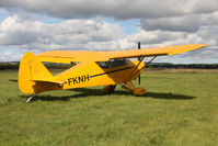 G-FKNH @ X5ES - Piper PA-15 Vagabond, Great North Fly-In, Eshott Airfield UK, September 2012. - by Malcolm Clarke