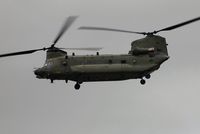 ZH903 @ EGFH - Coded HR. Flypast by two RAF Chinook helicopters over Swansea Airport. ZH903 was led by ZH904 en-route to RAF Pembrey Sands Air Weapons Range (EGOP). - by Roger Winser