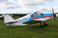 G-ATPV @ X5ES - Gardan GY-20 Minicab JB01 Standard, Great North Fly-In, Eshott Airfield UK, September 2012. - by Malcolm Clarke